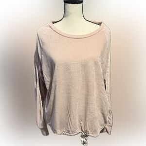 Hurley Pink Long Sleeve Top